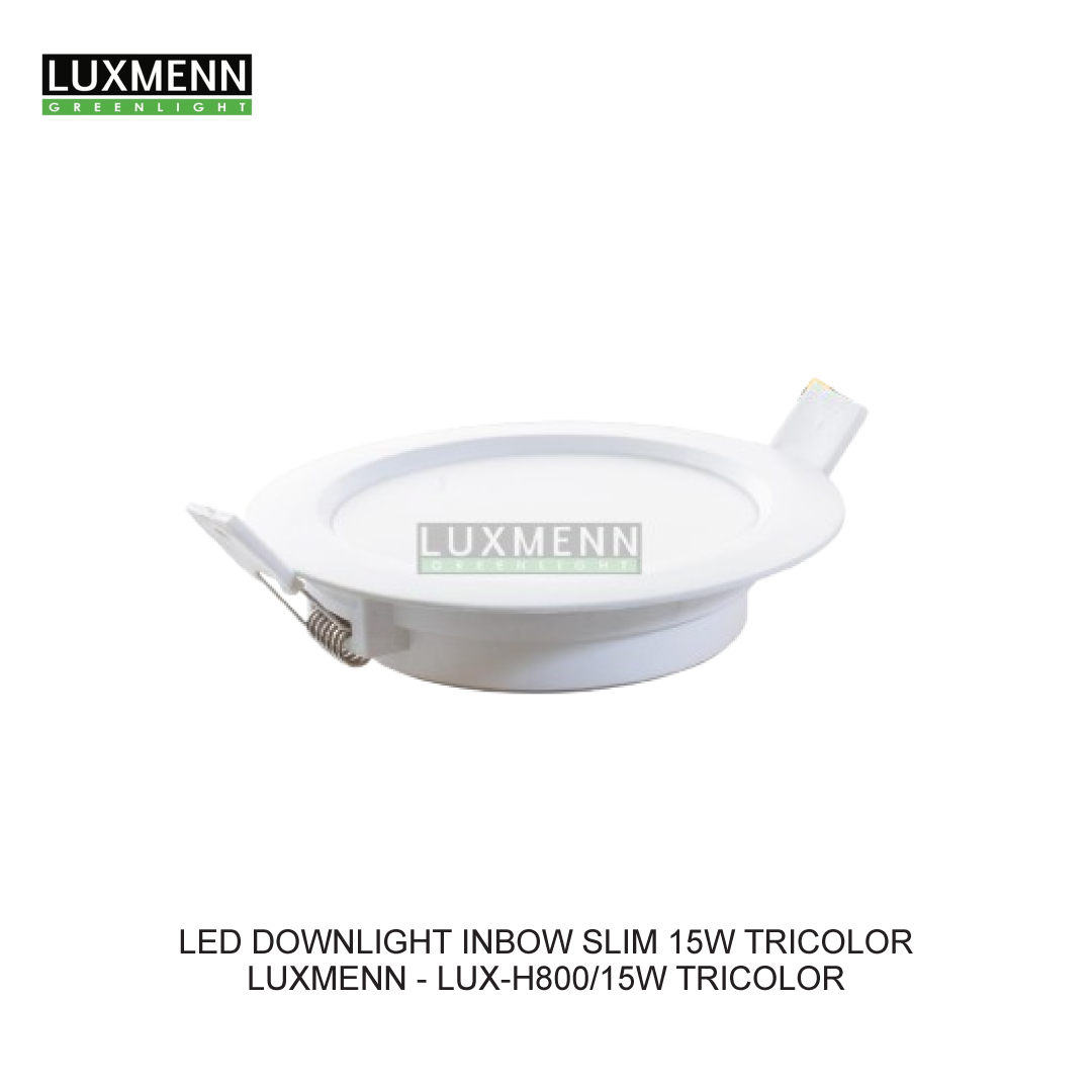 LED DOWNLIGHT INBOW SLIM 15W TRICOLOR