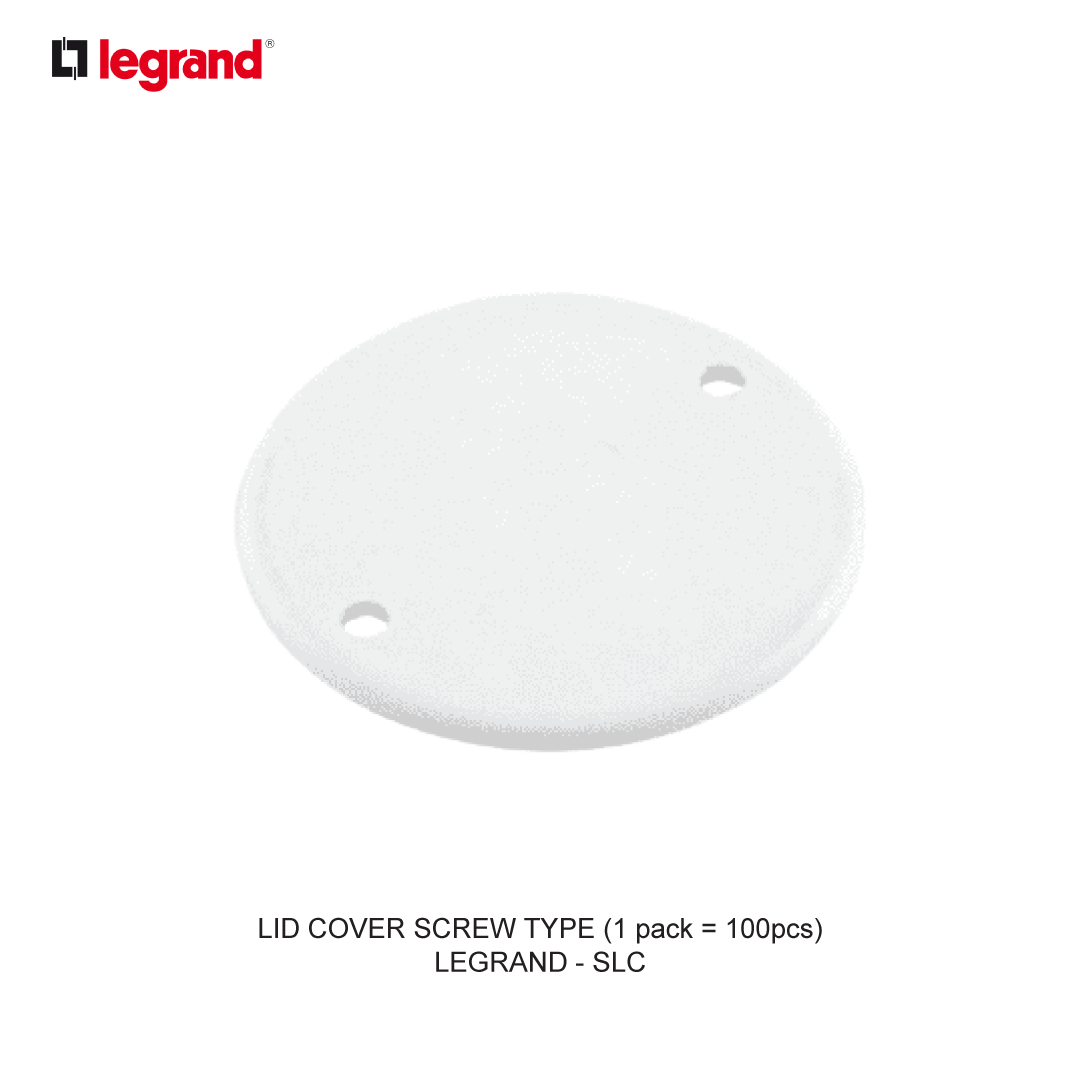 LID COVER SCREW TYPE (1 pack = 100pcs)