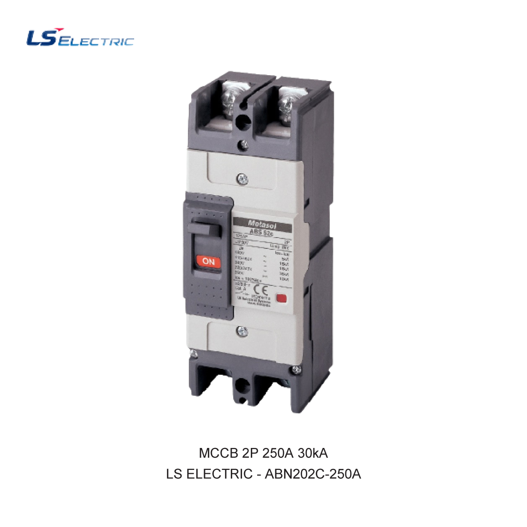 MCCB 2P 250A 30kA