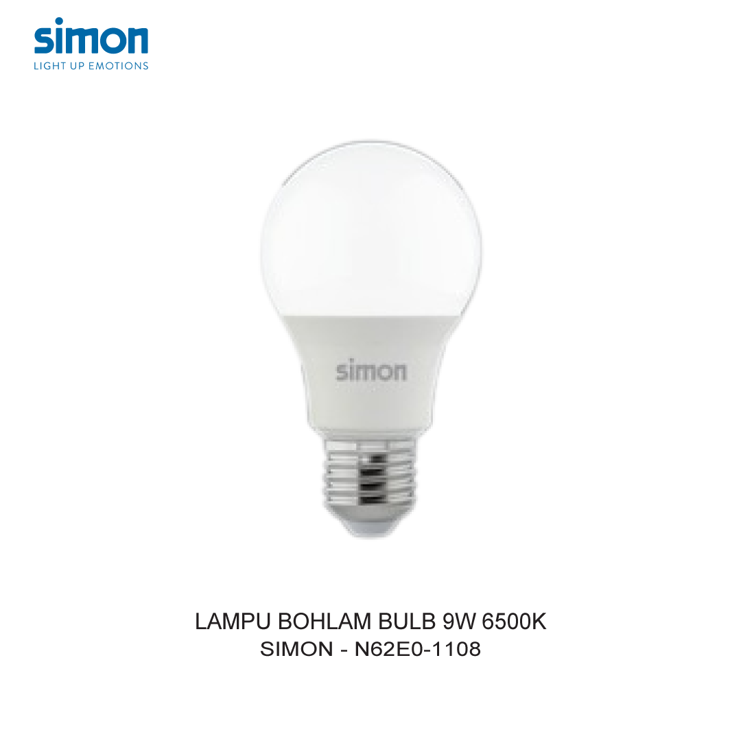 SIMON LAMPU BOHLAM BULB 9W 6500K