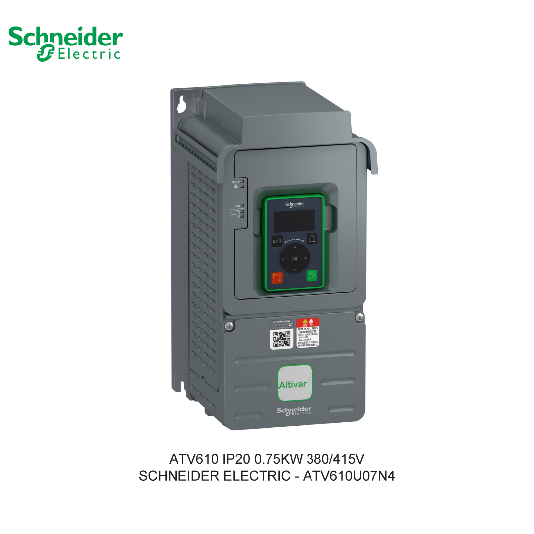ATV610 IP20 0.75KW 380/415V