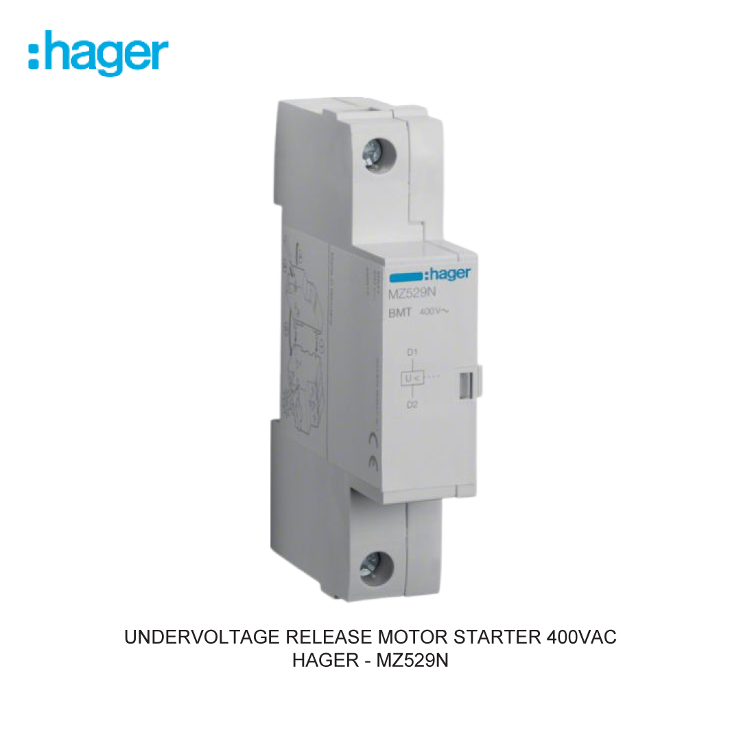 UNDERVOLTAGE RELEASE MOTOR STARTER 400VAC