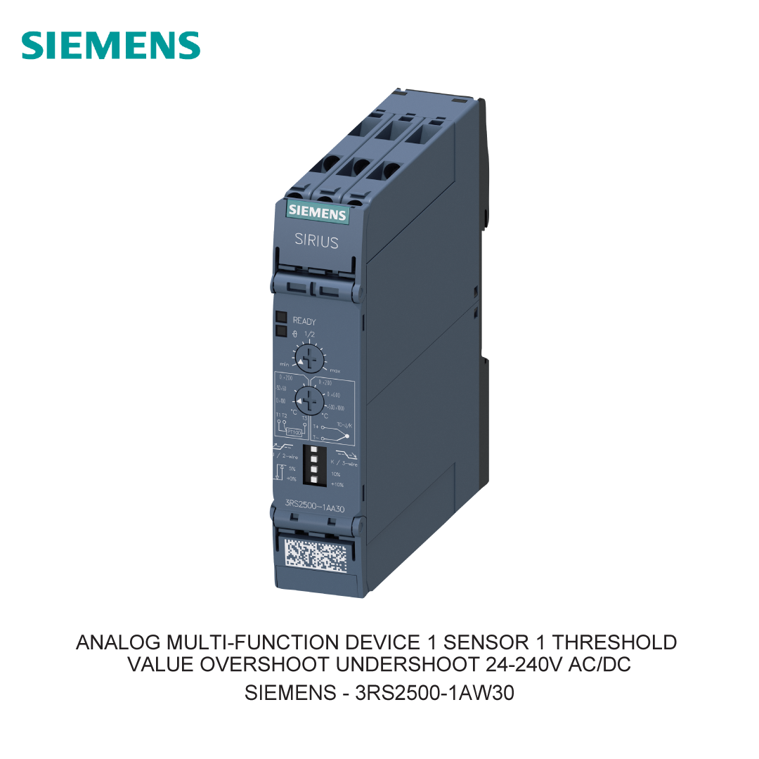 ANALOG MULTI-FUNCTION DEVICE 1 SENSOR 1 THRESHOLD VALUE OVERSHOOT UNDERSHOOT 24-240V AC/DC