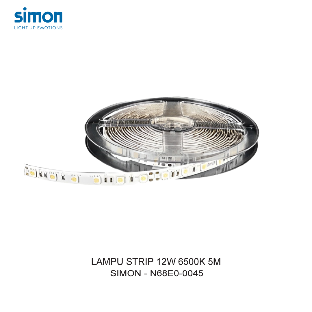 SIMON LAMPU STRIP 12W 6500K 5M