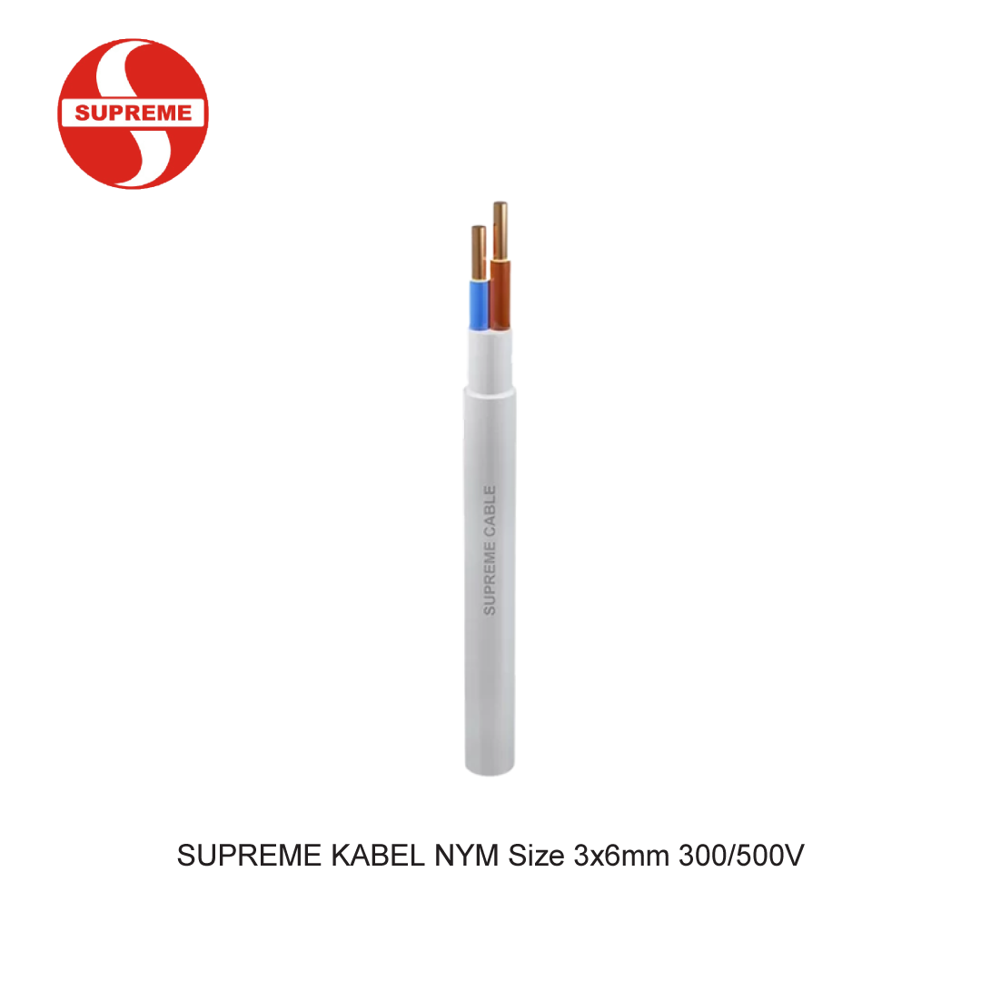 SUPREME KABEL NYM Size 3x6mm 300/500V