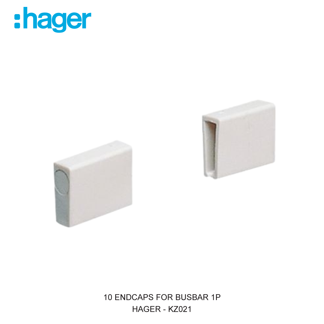 10 ENDCAPS FOR BUSBAR 1P