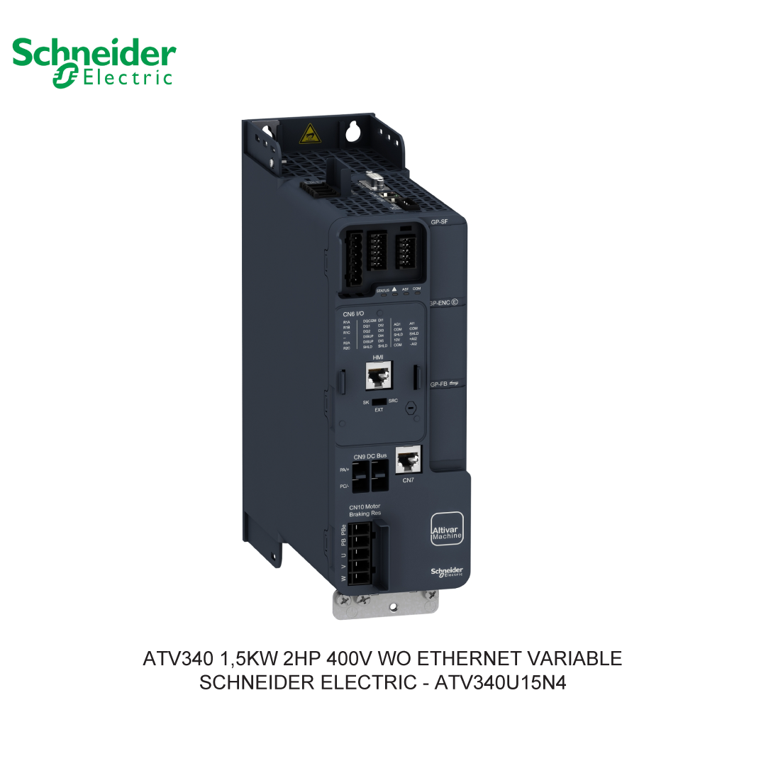 ATV340 1,5KW 2HP 400V WO ETHERNET VARIABLE