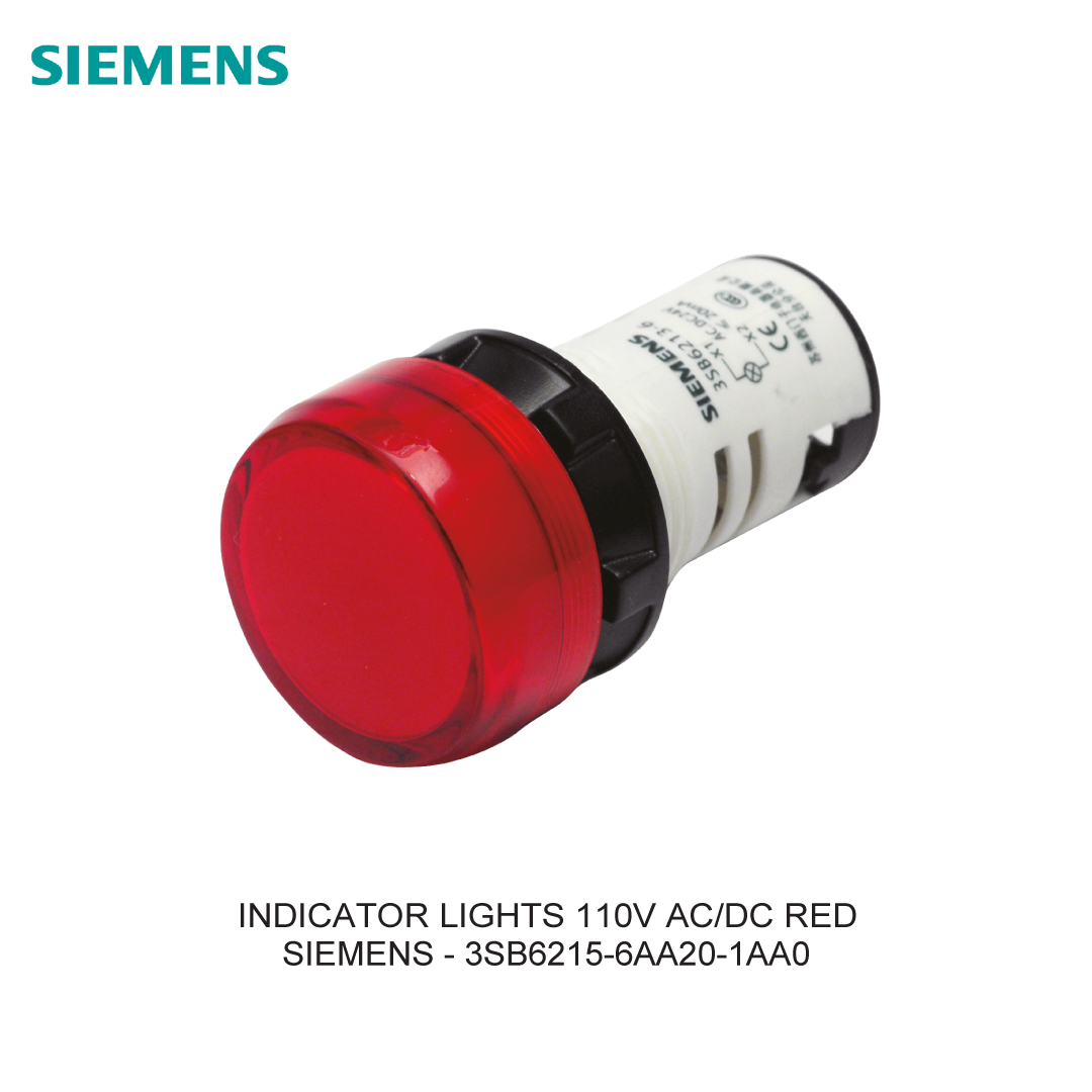 INDICATOR LIGHTS 110V AC/DC RED