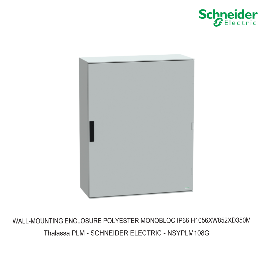WALL-MOUNTING ENCLOSURE POLYESTER MONOBLOC IP66 H1056XW852XD350MM