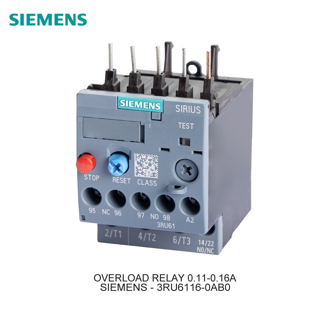 THERMAL OVERLOAD RELAY 0.11-0.16A