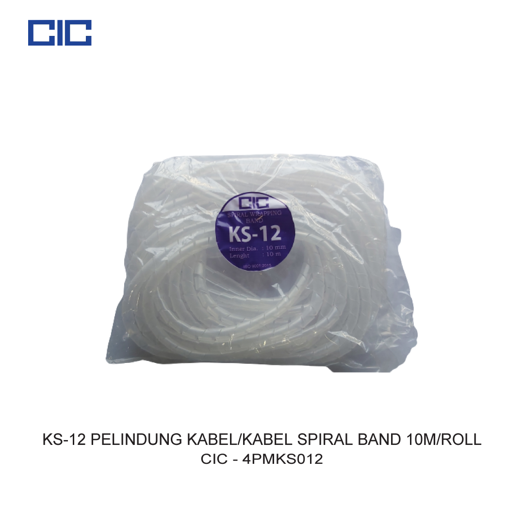 KS-12 PELINDUNG KABEL/KABEL SPIRAL BAND 10M/ROLL