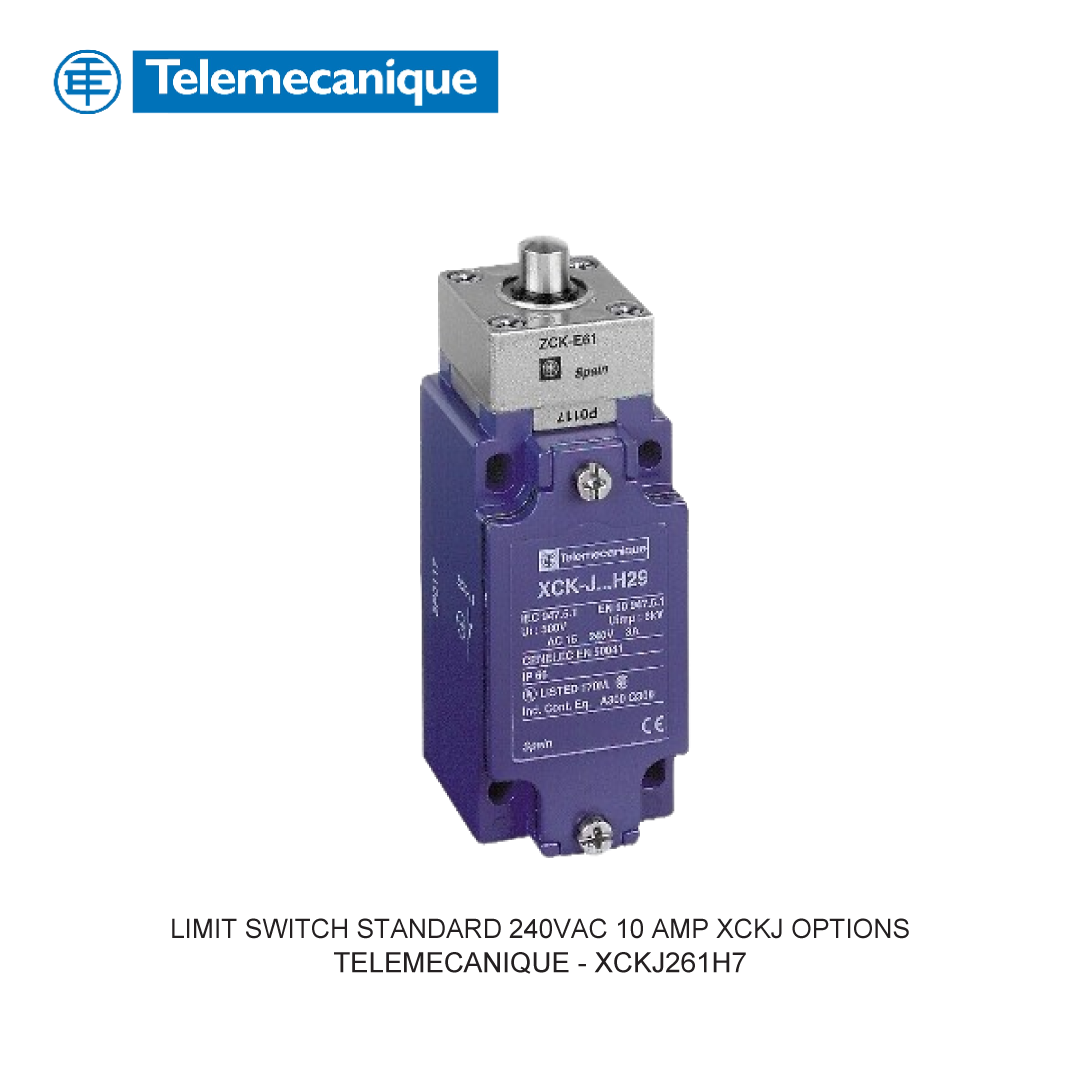 LIMIT SWITCH STANDARD 240VAC 10 AMP XCKJ OPTIONS