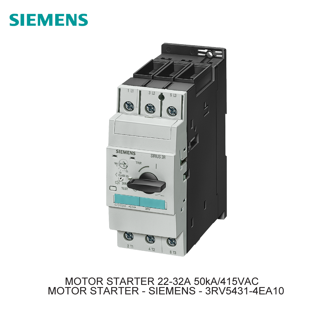 MOTOR STARTER 22-32A 50kA/415VAC