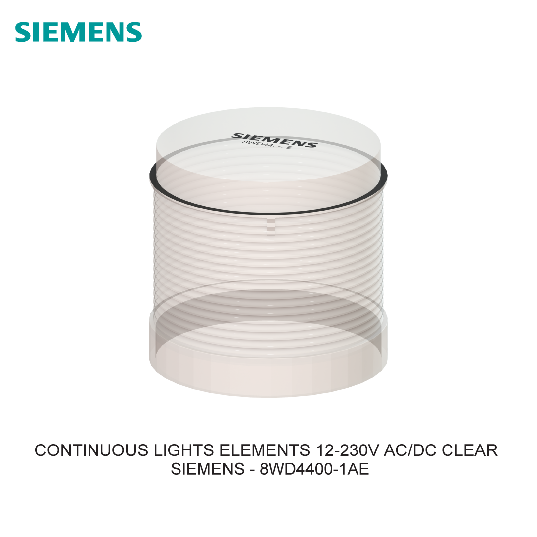 CONTINUOUS LIGHTS ELEMENTS 12-230V AC/DC CLEAR