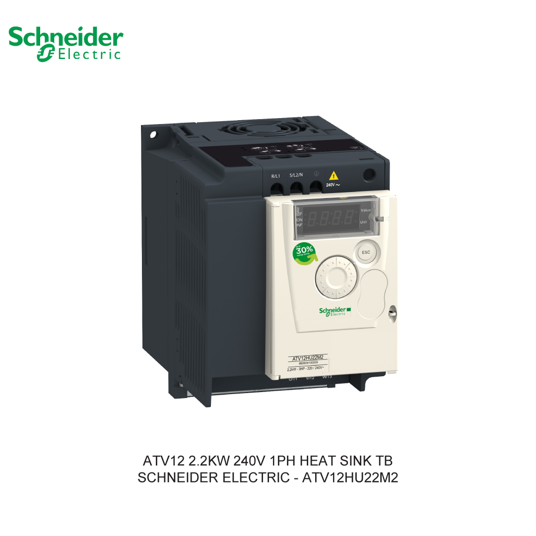 ATV12 2.2KW 240V 1PH HEAT SINK TB