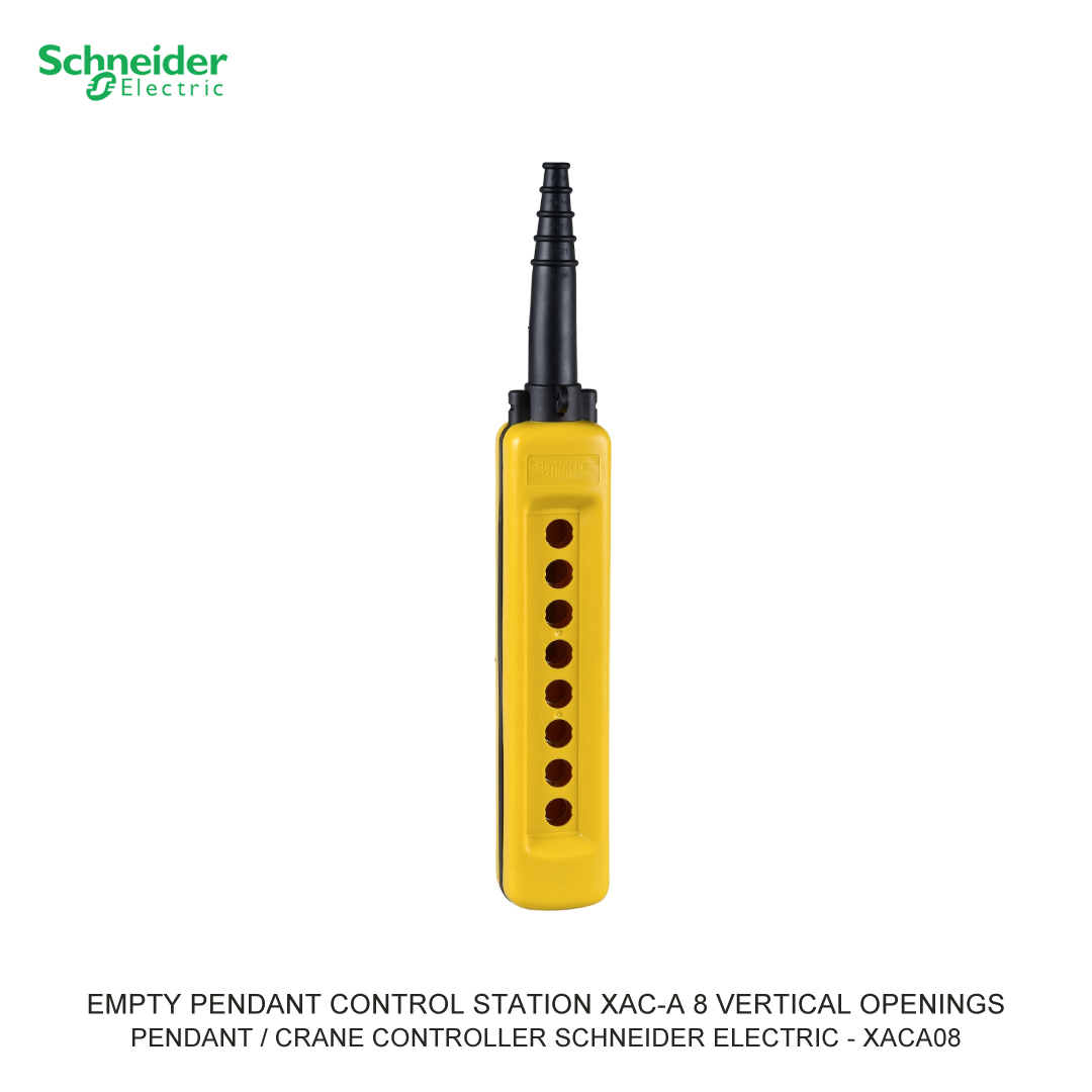 EMPTY PENDANT CONTROL STATION XAC-A 8 VERTICAL OPENINGS