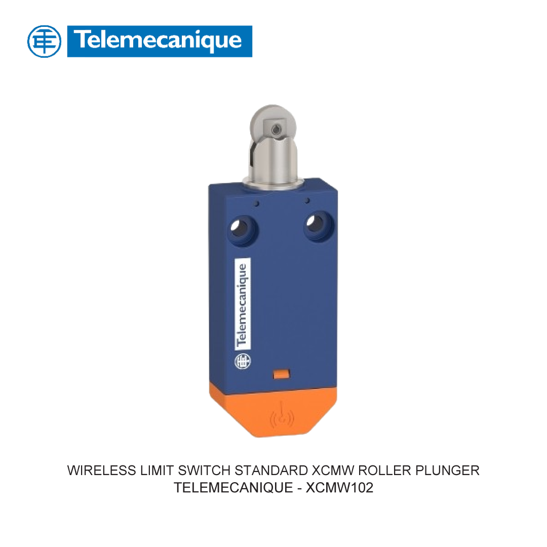 WIRELESS LIMIT SWITCH STANDARD XCMW ROLLER PLUNGER