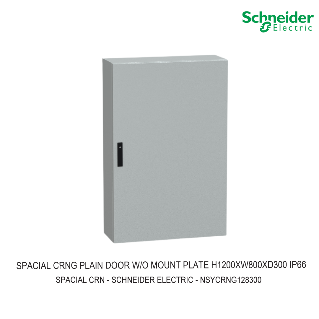 SPACIAL CRNG PLAIN DOOR W/O MOUNT PLATE H1200XW800XD300 IP66 IK10 RAL7035