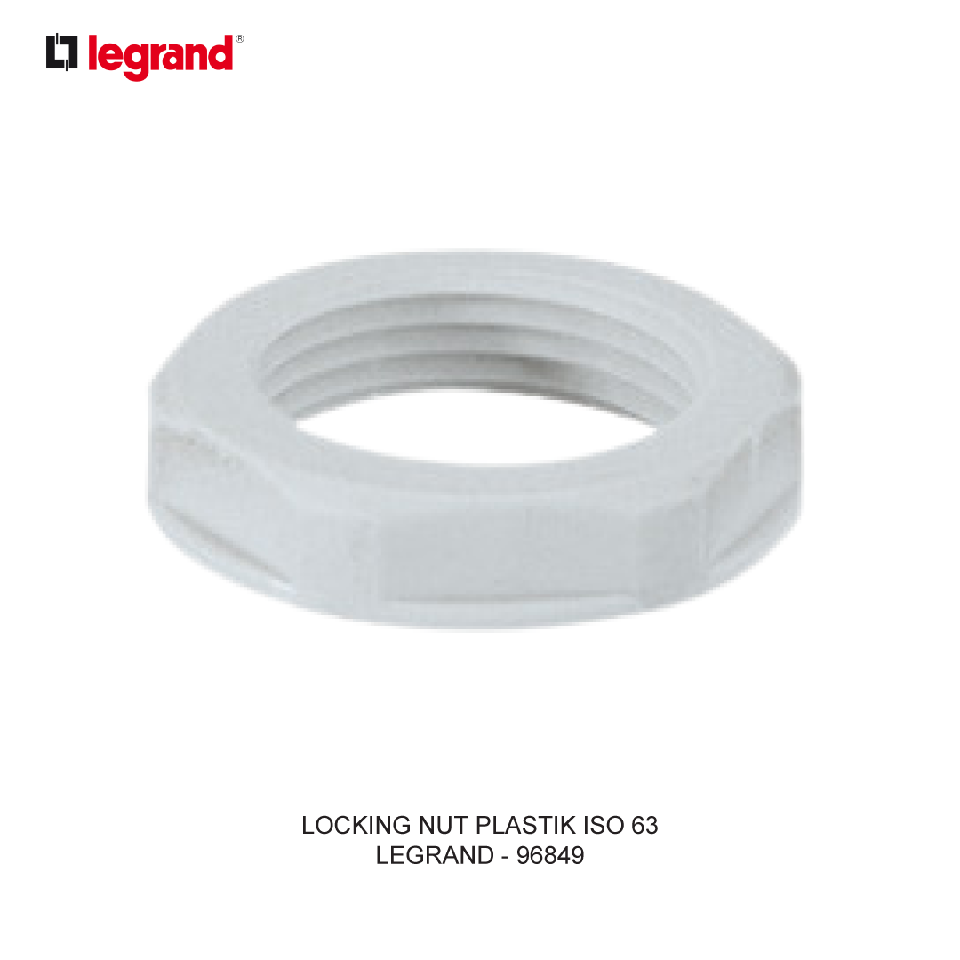 LOCKING NUT PLASTIC ISO 63